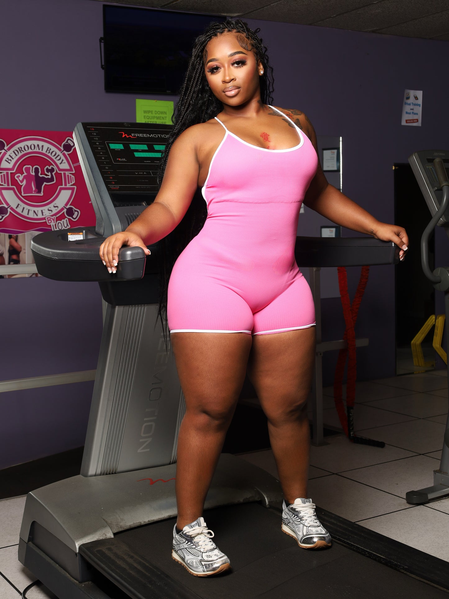 ALLURE- LETICS ROMPER